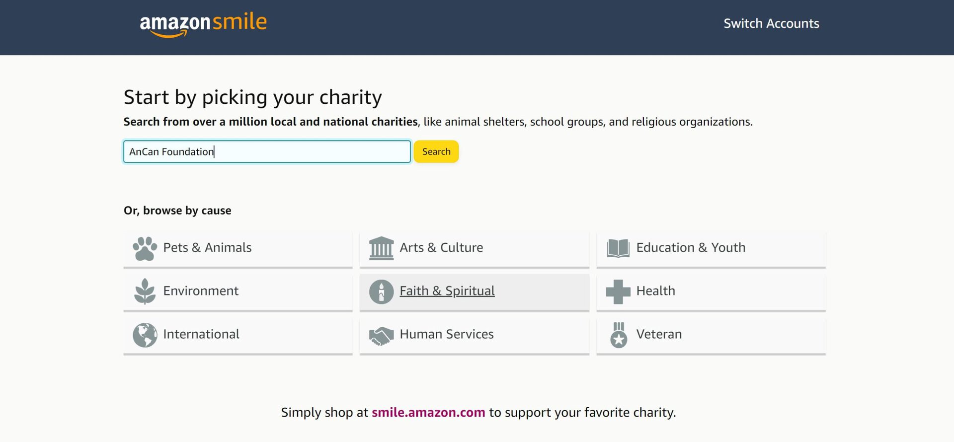 Amazon Smile
