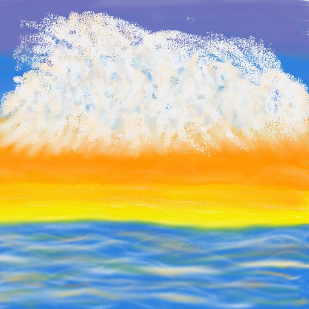 ancan orange colored sky